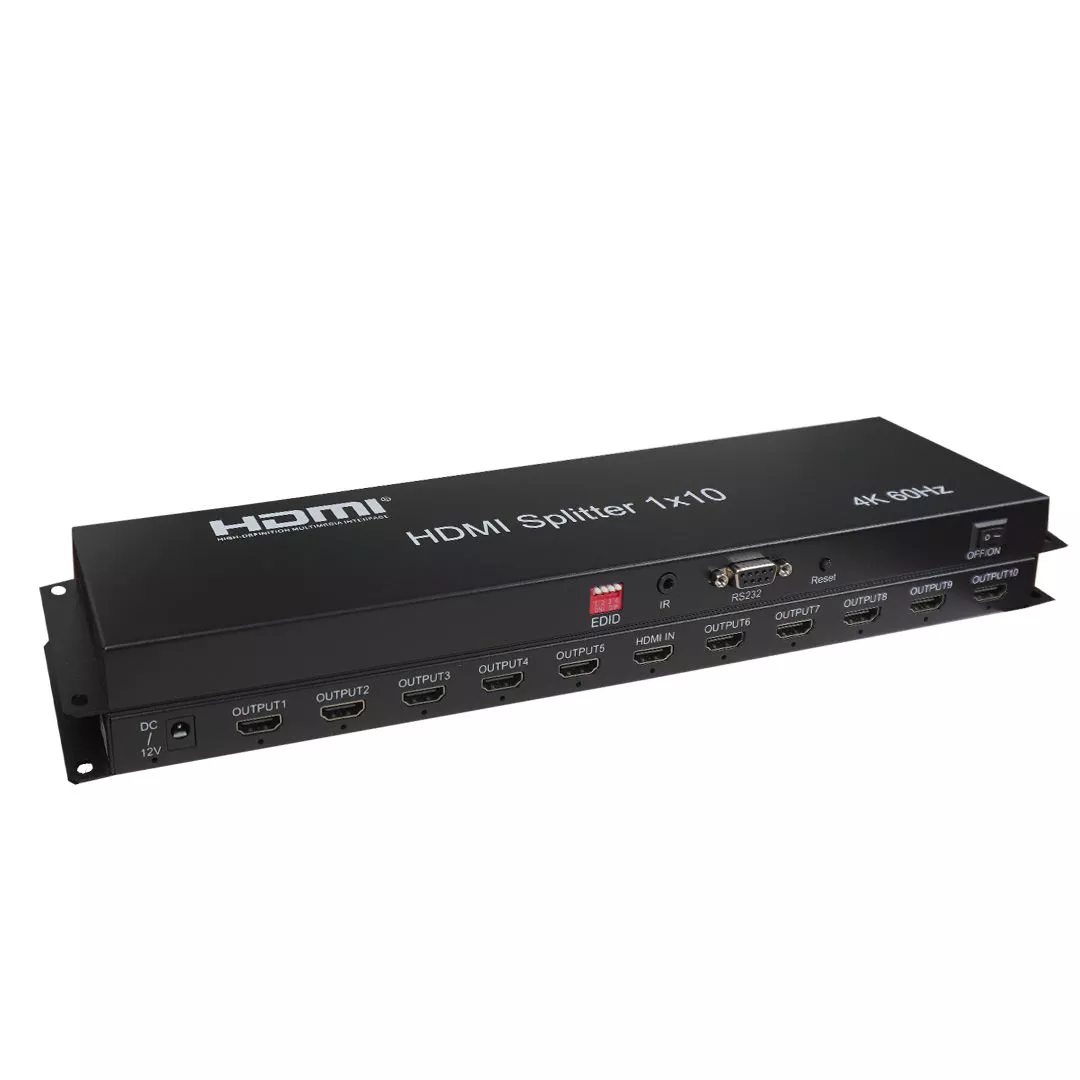 اسپلیتر 10 پورت HDMI کی نت K-S6410