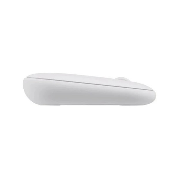 ماوس بیسیم لاجیتک M350 Pebble رنگ سفید از بغل