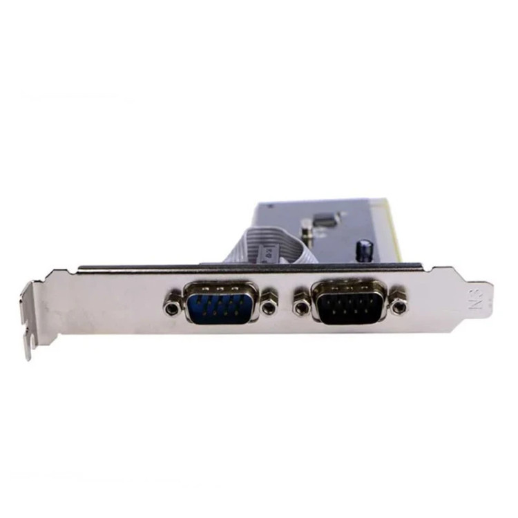 کارت PCI به سریال 9 پین ویپرو مدل PCI-S2-V2 از نمای رو به رو