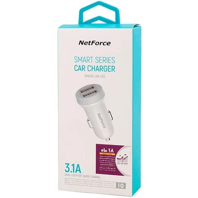 شارژر فندکی 3.1 آمپر نت فورس مدل NA-131