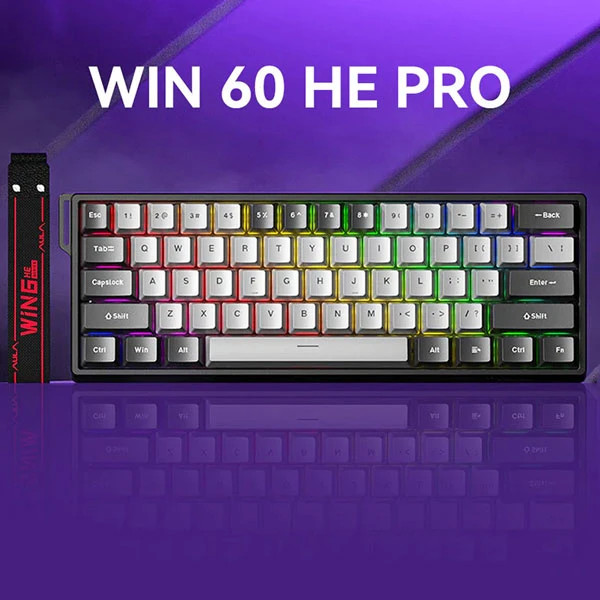 کیبورد گیمینگ آئولا مدل WIN60 HE Pro