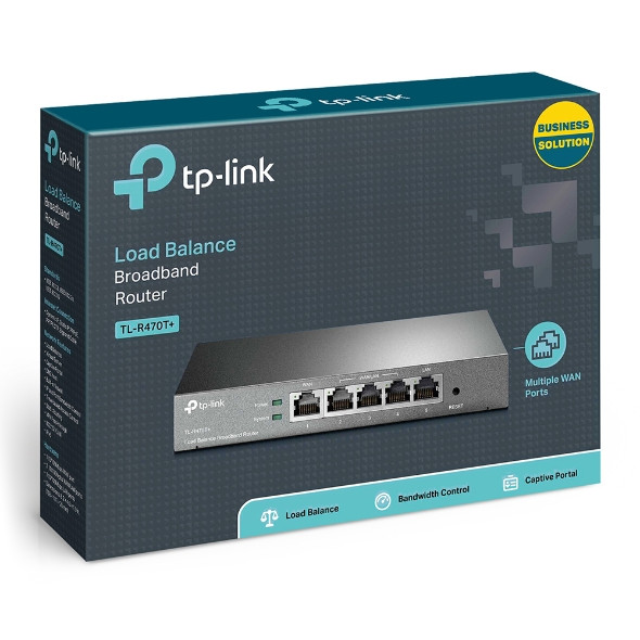 روتر و متعادل کننده پهنای باند تی پی-لینک مدل TL-R470T