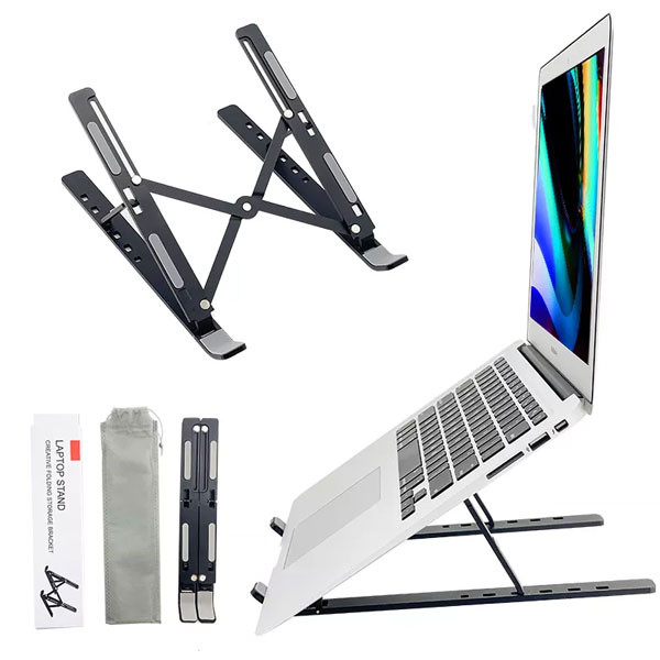 پایه نگهدارنده لپ تاپ فلزی