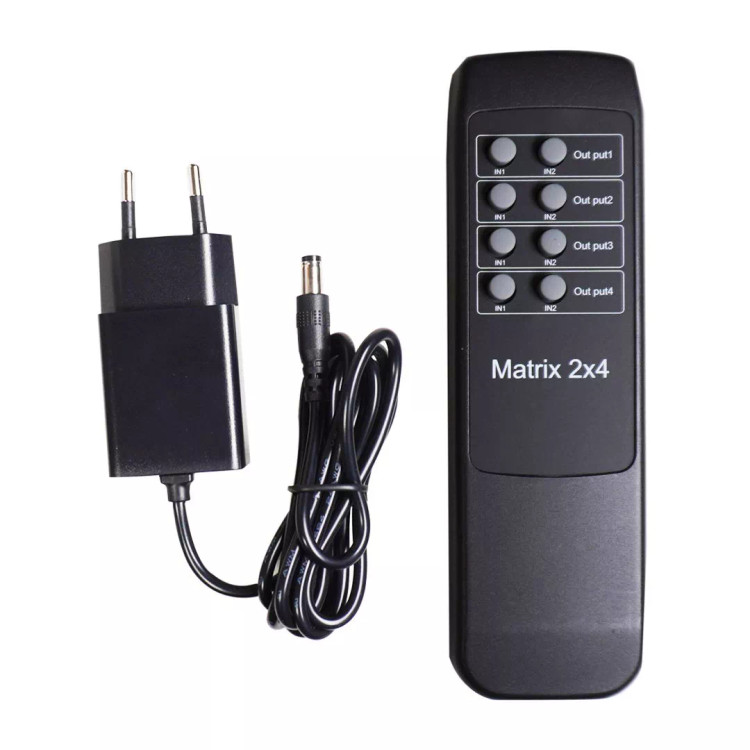 ماتریکس 2 در 4 HDMI کی نت K-M24